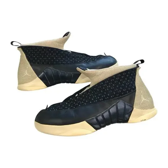 Size 9.5 - Air Jordan 15 OG 2000 Obsidian Blue Nike XIV Vintage 13602941100 - Picture 2 of 9